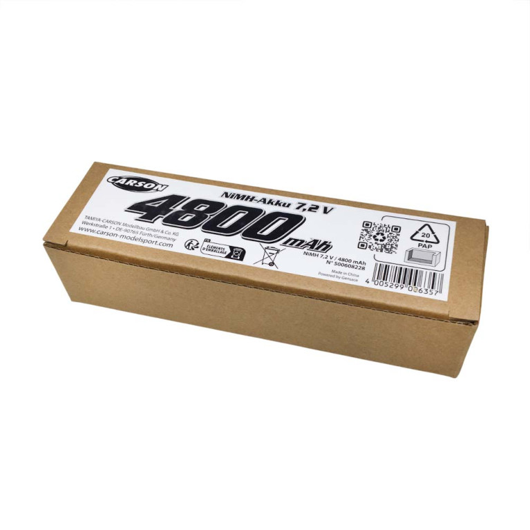 Batterie Ni-MH 7.2V 4800mAh - CARSON 500608228