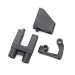 Support servo + fixation pare-chocs ARR OVER-D10 - HOBBYTECH OVD-006