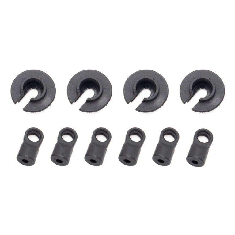 Chapes fusées avant et amortisseur OVER-D10 - HOBBYTECH OVD-008