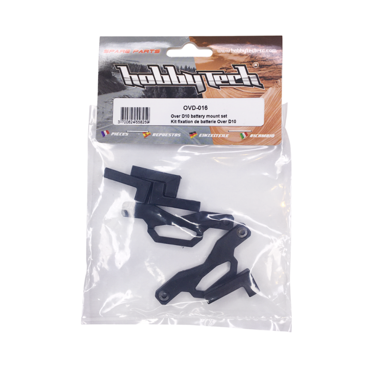 Kit fixation batterie OVER-D10 - HOBBYTECH OVD-016