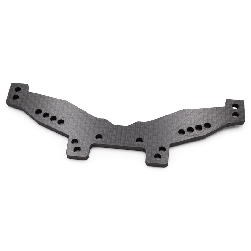 Support amortisseur arrière carbone OVER-D10 - HOBBYTECH OVD-017