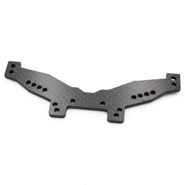 Support amortisseur arrière carbone OVER-D10 - HOBBYTECH OVD-017