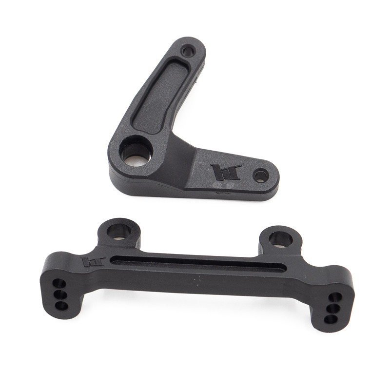 Barre ackermann + bras de direction droit OVER-D10 - HOBBYTECH OVD-019