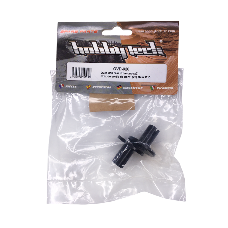 Noix de sortie de pont OVER-D10 (x2) - HOBBYTECH OVD-020
