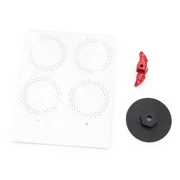 Kit accessoires frein à disque OVER-D10 (x4) - HOBBYTECH OVD-022
