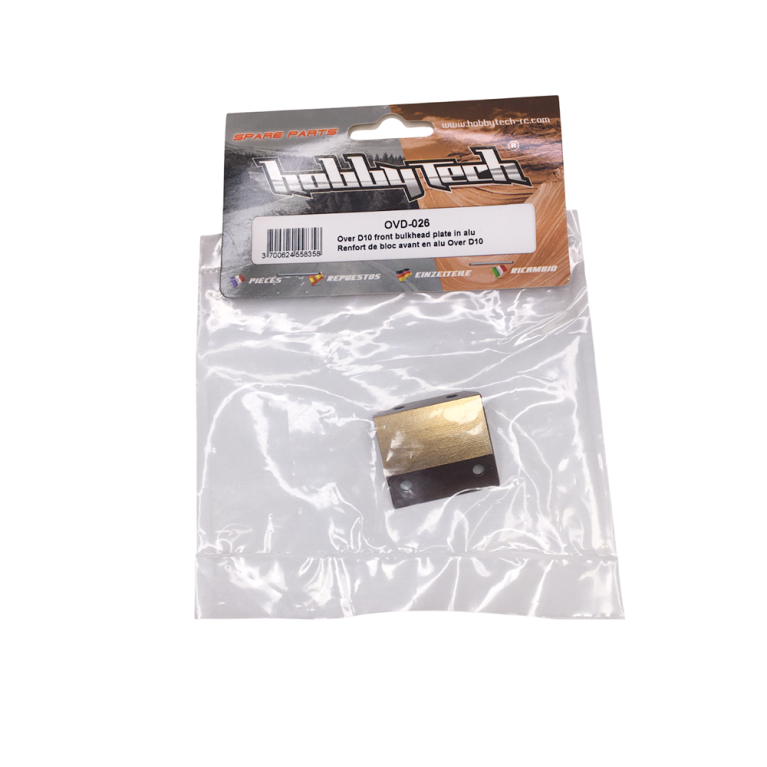 Renfort de bloc avant aluminium OVER-D10 - HOBBYTECH OVD-026
