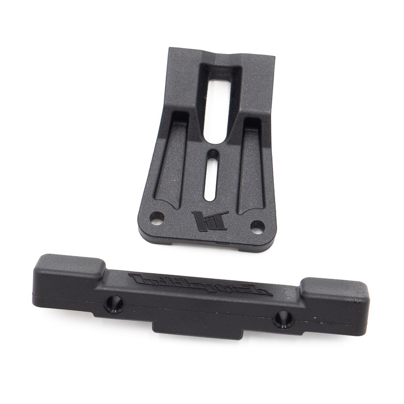 Platine avant supérieure + cale avant F/F OVER-D10 - HOBBYTECH OVD-028