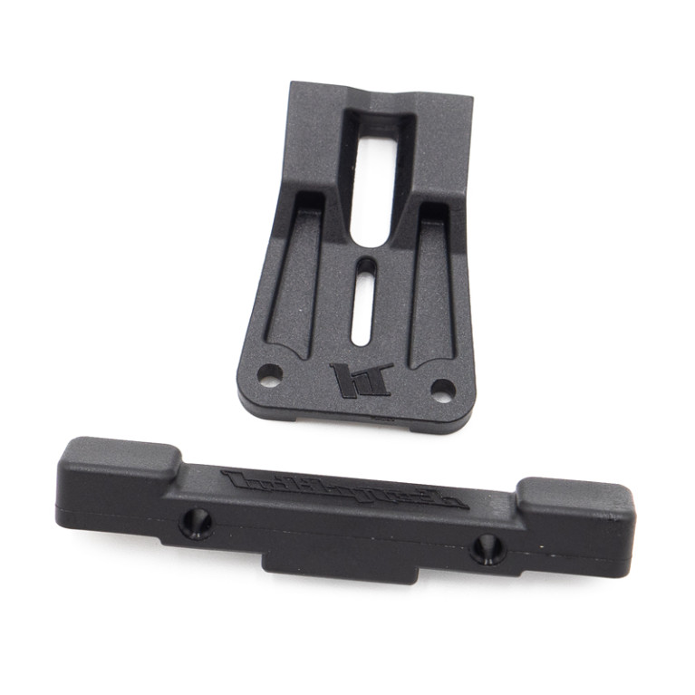 Platine avant supérieure + cale avant F/F OVER-D10 - HOBBYTECH OVD-028