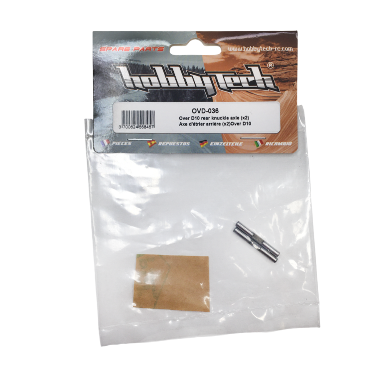 Axe d'étrier arrière OVER-D10 (x2) - HOBBYTECH OVD-036