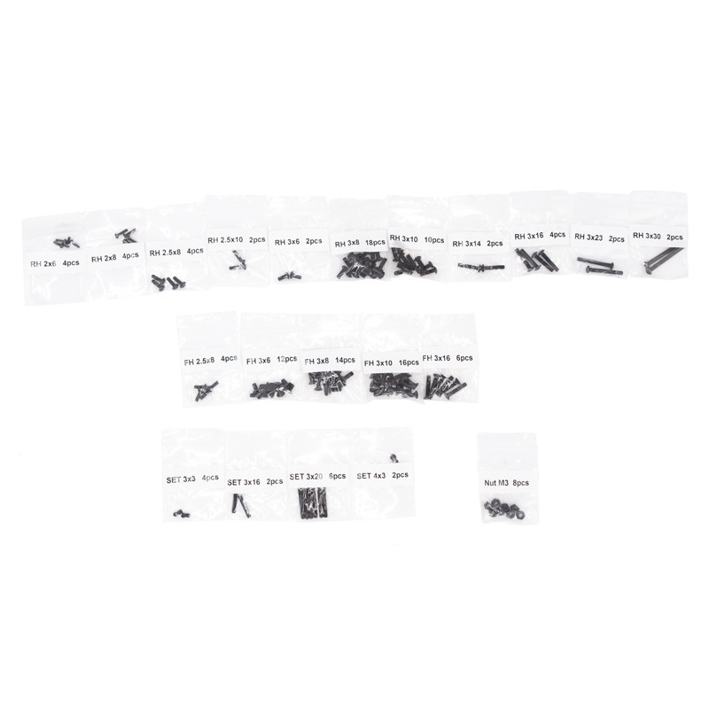 Kit visserie complet OVER-D10 - HOBBYTECH OVD-039