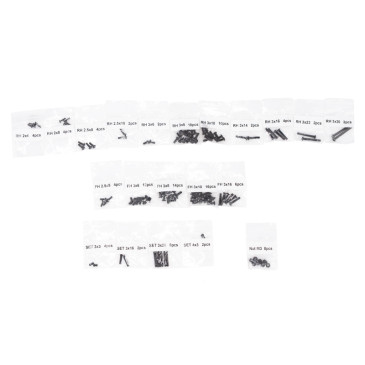 Kit visserie complet OVER-D10 - HOBBYTECH OVD-039