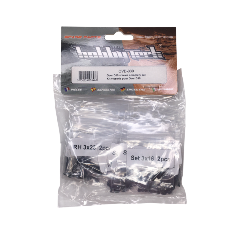 Kit visserie complet OVER-D10 - HOBBYTECH OVD-039