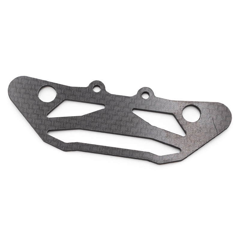 Plaque supérieure de pare-chocs carbone OVER-D10 - HOBBYTECH OVD-043