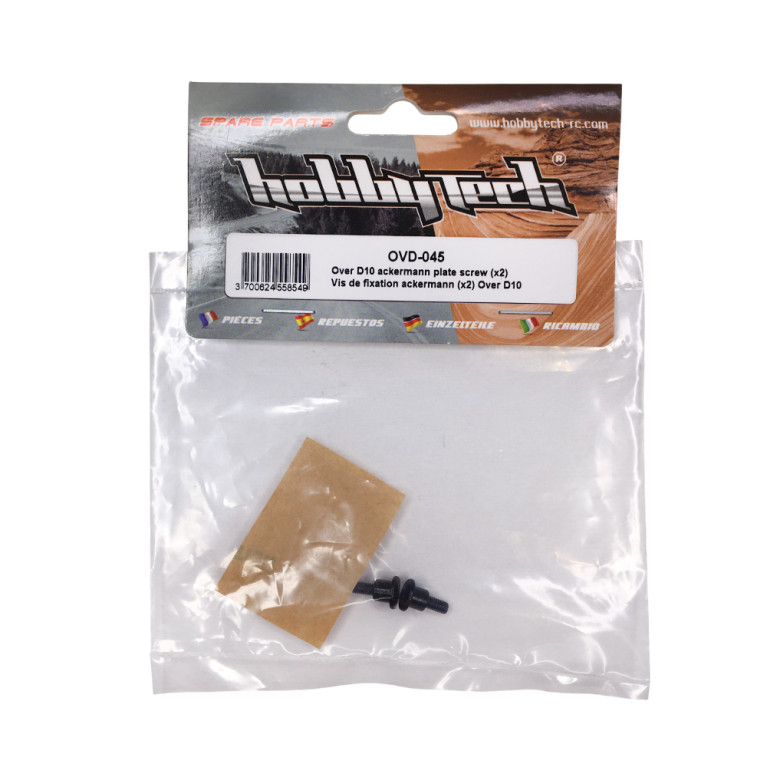 Vis de fixation ackermann OVER-D10 (x2) - HOBBYTECH OVD-045