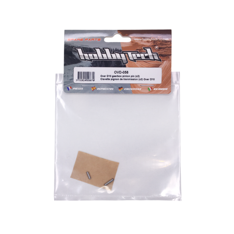 2 Goupilles pignon de transmission OVER-D10 - HOBBYTECH OVD-058