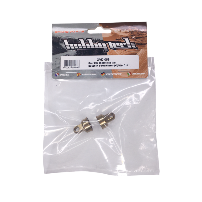 2 Bouchons d'amortisseur OVER-D10 - HOBBYTECH OVD-059