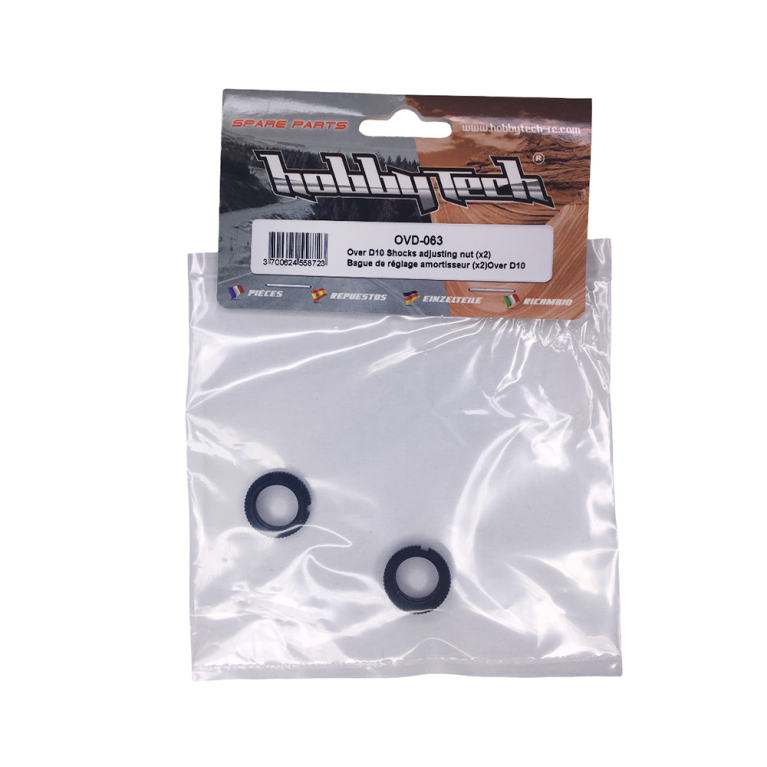 2 Bagues de réglage amortisseur OVER-D10 - HOBBYTECH OVD-063