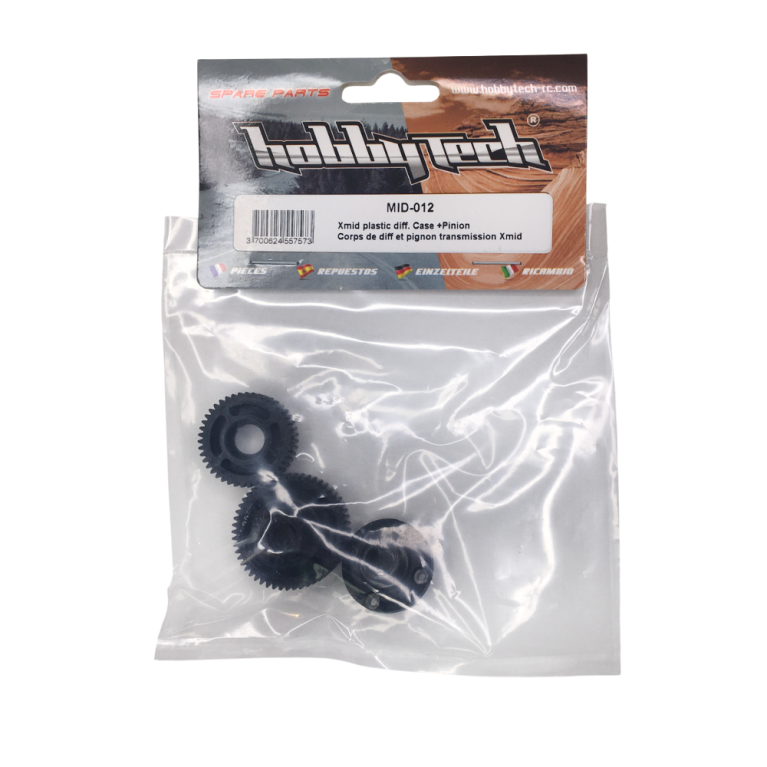 Corps de différentiel et pignon transmission X-MID - HOBBYTECH MID-012