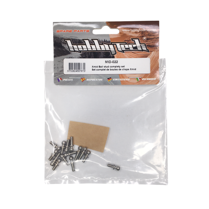 Set complet de rotules de chape X-MID - HOBBYTECH MID-022