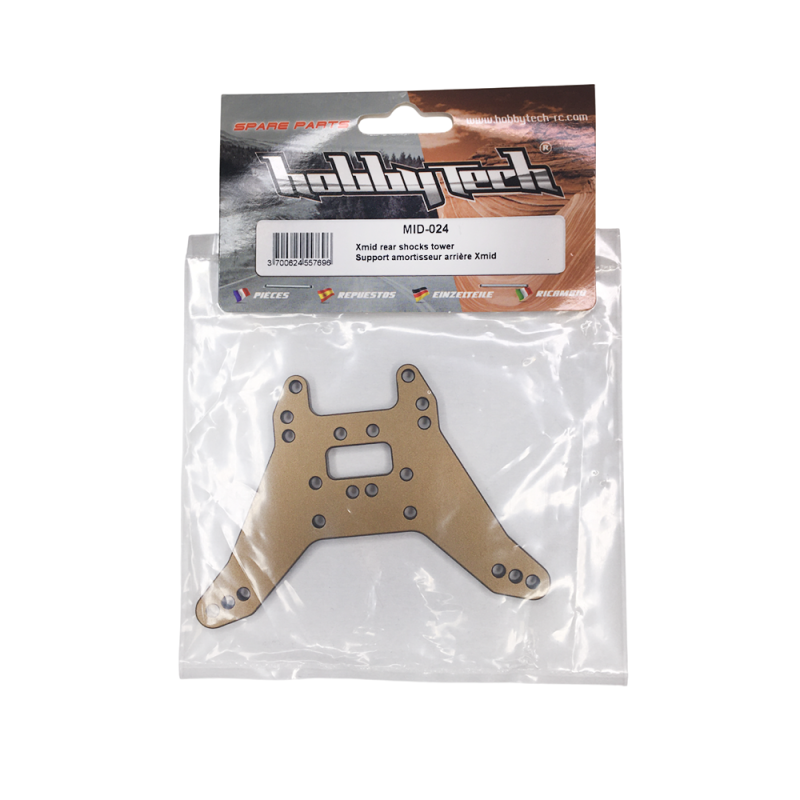 Support amortisseur arrière X-MID - HOBBYTECH MID-024
