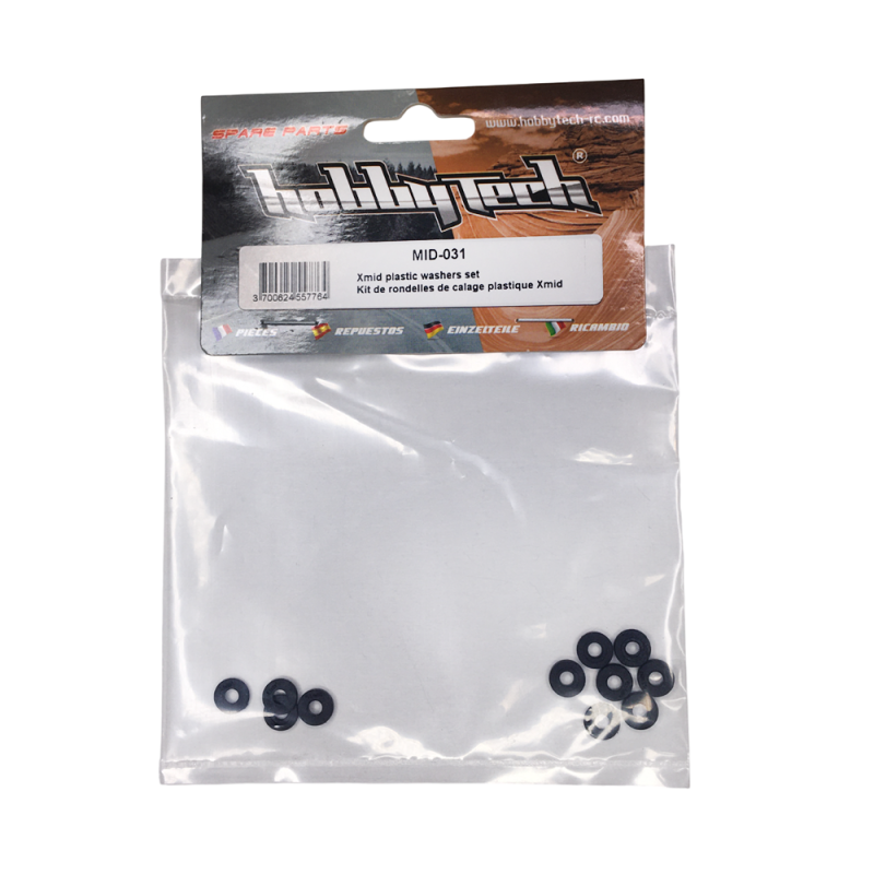 Kit de rondelles de calage X-MID - HOBBYTECH MID-031