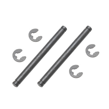 2 Axes d'étriers avant + clips X-MID - HOBBYTECH MID-039