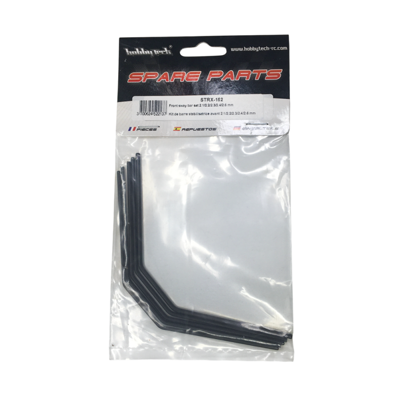 Kit barres antiroulis avant NXT GP-2.0 - HOBBYTECH STRX-152
