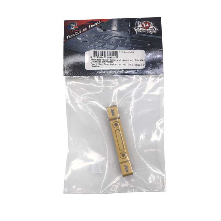 Cale supérieur avant aluminium NXT-XR - HOBBYTECH STRX-160-FR