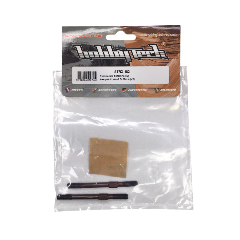 Biellettes pas inversé 5x58 mm NXT-XR - HOBBYTECH STRX-182