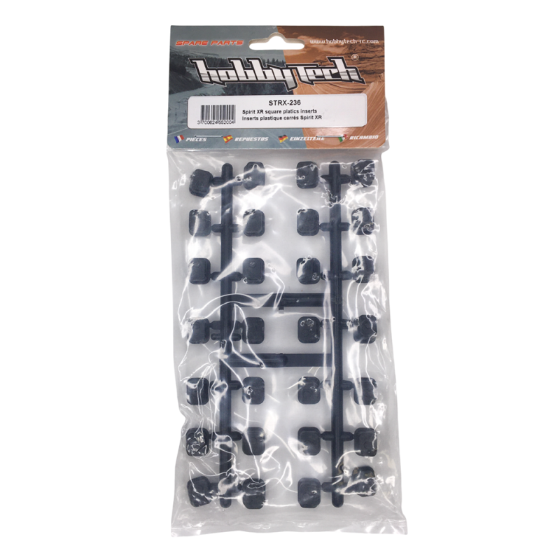 Inserts en plastique carré NXT-XR - HOBBYTECH STRX-236