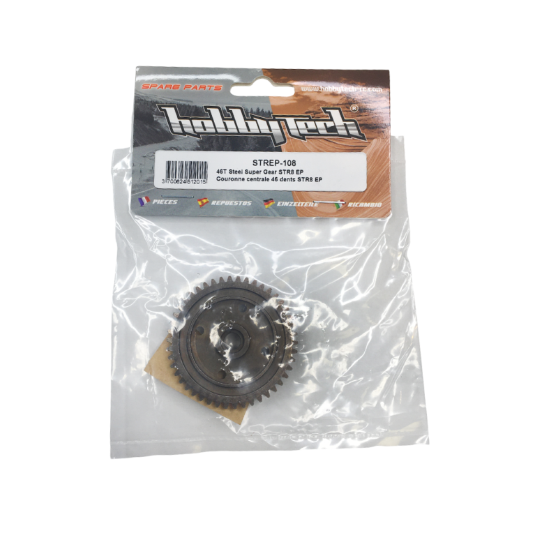 Couronne centrale allégée 46 dents STR8 - HOBBYTECH STREP-108