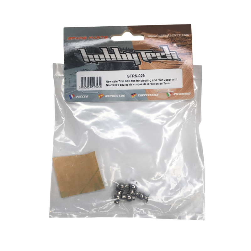Rotules de chape de direction 7mm - HOBBYTECH STRS-029