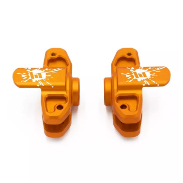 Étriers arrières en aluminium Orange ROGUE TERRA - HOBBYTECH ROG-OP03-FR