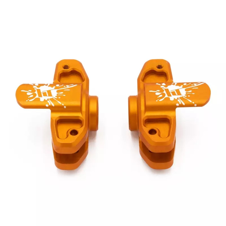Étriers arrières en aluminium Orange ROGUE TERRA - HOBBYTECH ROG-OP03-FR