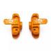 Étriers arrières en aluminium Orange ROGUE TERRA - HOBBYTECH ROG-OP03-FR