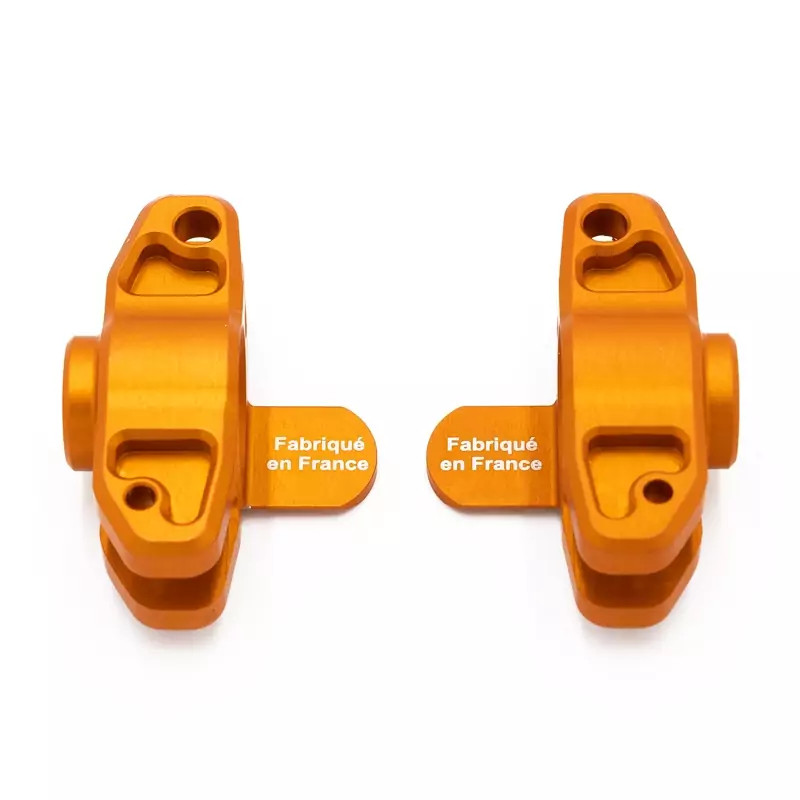 Étriers arrières en aluminium Orange ROGUE TERRA - HOBBYTECH ROG-OP03-FR
