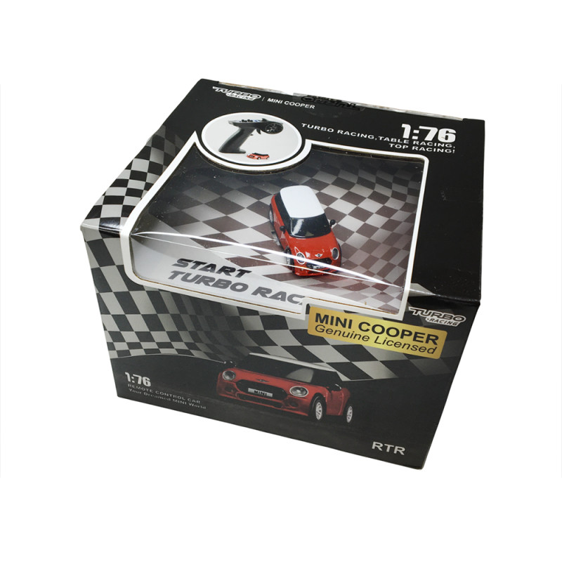 Mini Cooper 1/76 Rouge - TURBO RACING TB-TR01