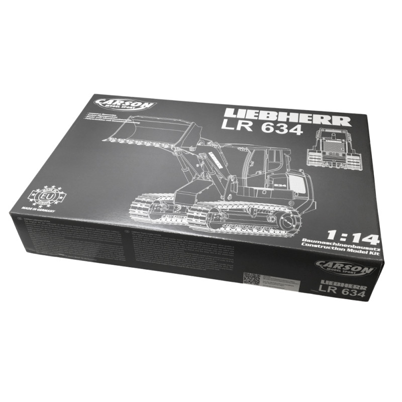 Chargeuse sur chenilles Liebherr LR634 en kit - CARSON 500907111