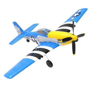 Avion Mustang P-51D V2 Bleu - VOLANTEX V761-5V2B