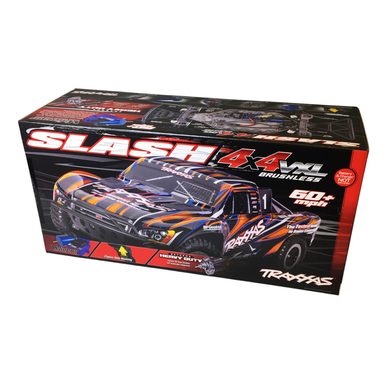 Slash 4X4 VXL Brushless - TRAXXAS 68386-4 ORNG