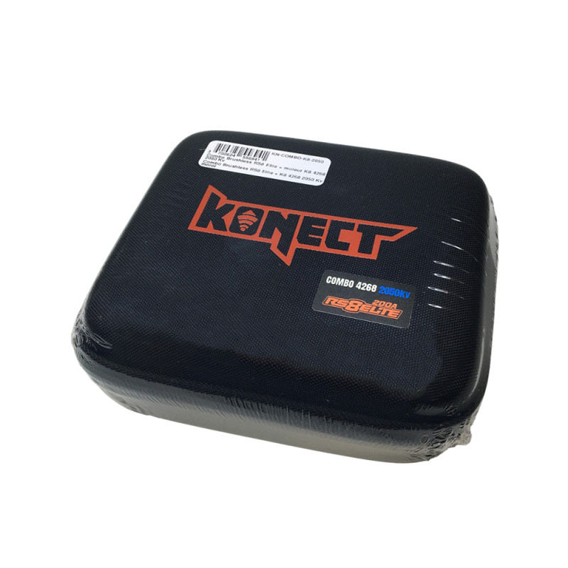 Combo Brushless RS8 Elite + Moteur K8 4268 2050Kv - KONECT KN-COMBO-K8-2050