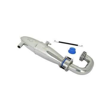 Pot d'échappement + coude 1/8 - HOBBYTECH HTR-1925001