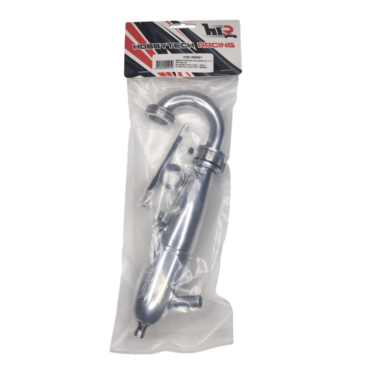Pot d'échappement + coude 1/8 - HOBBYTECH HTR-1925001