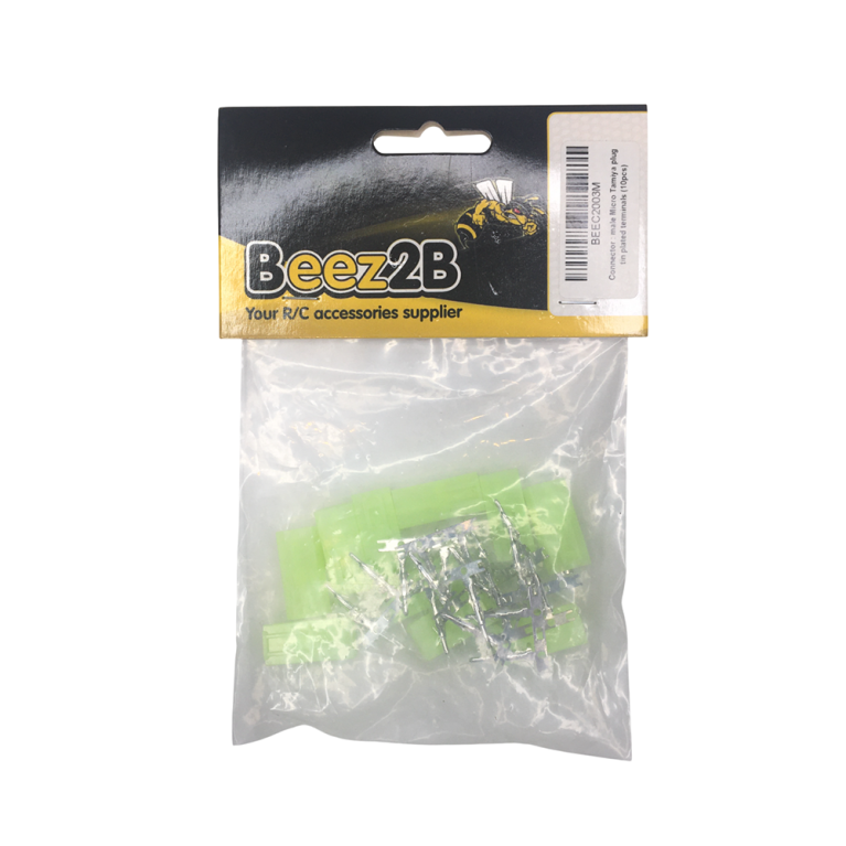 10 Micro prises Tamiya - Mâle - BEEZ2B BEEC2003M