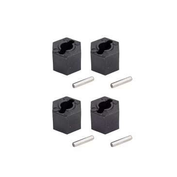 Hexagones de roues + clavettes ROGUE TERRA - HOBBYTECH ROG-018