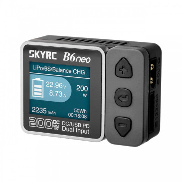 Chargeur B6 Neo 200W Gris - SKYRC SK-100198-02