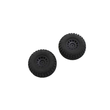 Pneus Interco pré-collés pour Mini-Z 4X4 MX01 - KYOSHO MXTH003B