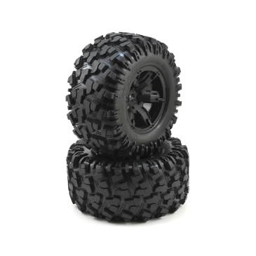2 Roues X-maxx et pneus Maxx AT - TRAXXAS 7772X