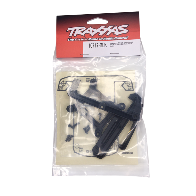 Plaque de protection toit Noir - TRAXXAS 10717-BLK