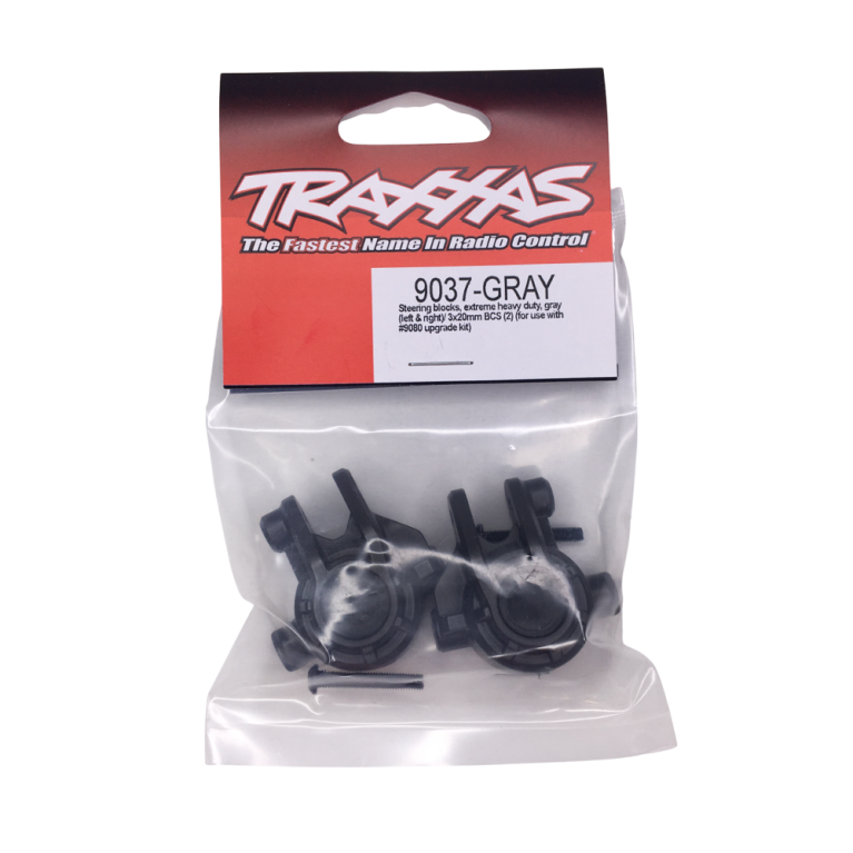 Fusées avant renforcées grises (x2) - TRAXXAS 9037-GRAY